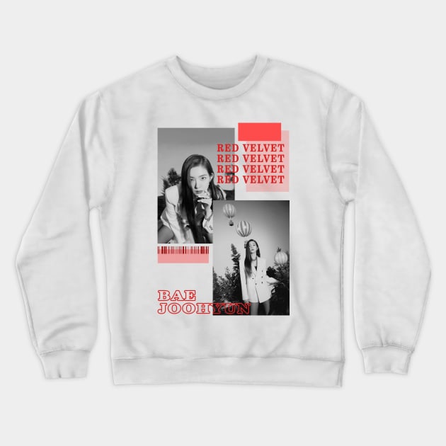 Kpop Design Irene Red Velvet Crewneck Sweatshirt by Design Kpop Aesthetic Store